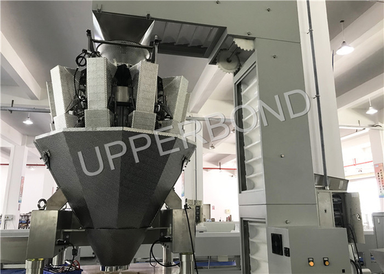 35-50bags/min 50g RYO Tobacco Pouch Packing Machine Line PLC Control
