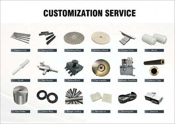 Precision MK8 Model Cigarette Machine Knife ISO9001:2000 Certified Steel Tipping Knife for Accurate Paper Cutting