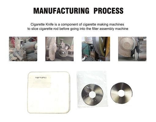 Sharp Smooth Surface Circular Blade for Cutting Filter in Cigarette Machines